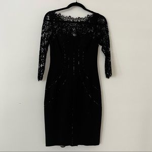 Aidan Mattox lace dress